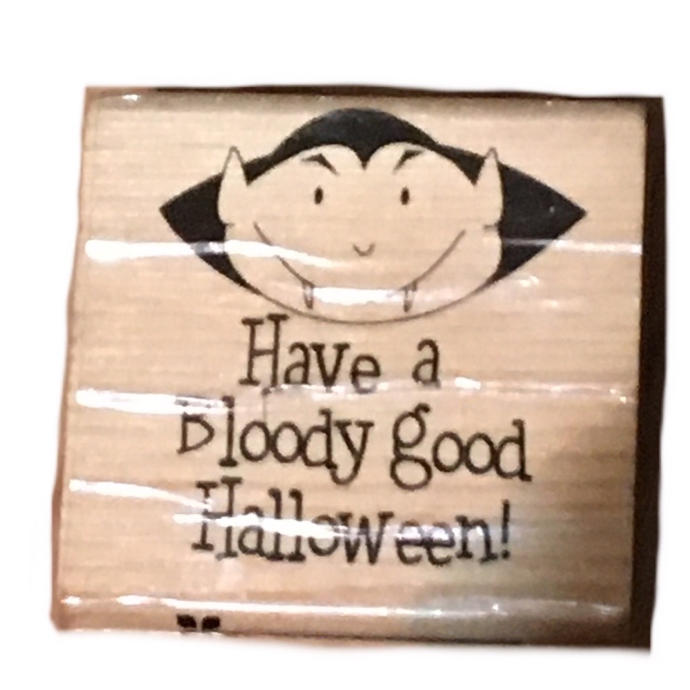 Halloween Vampire Wall Decor - Black and Tan
